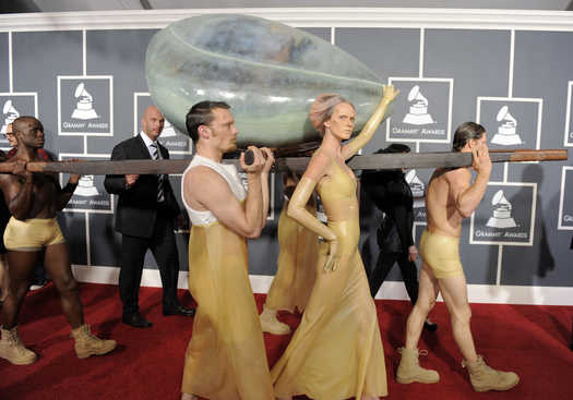 lady gaga 2011 grammys egg. The 2011 Grammys…